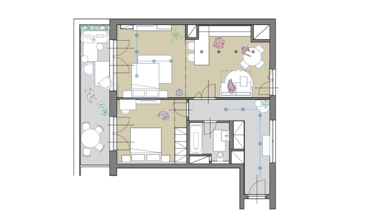 Turnkey I Central Apartment With Terrace Praga Zewnętrze zdjęcie